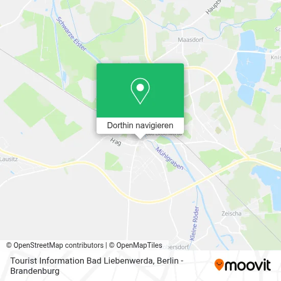 Tourist Information Bad Liebenwerda Karte