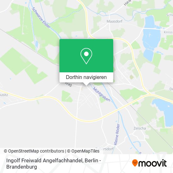 Ingolf Freiwald Angelfachhandel Karte