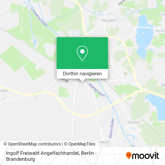 Ingolf Freiwald Angelfachhandel Karte