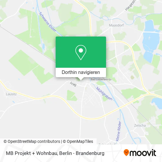 MB Projekt + Wohnbau Karte