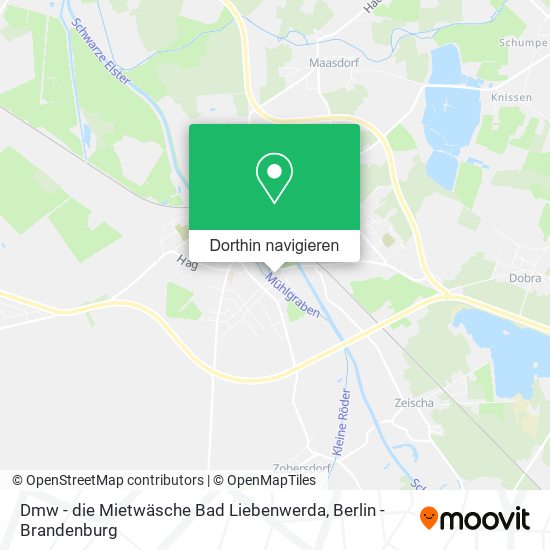 Dmw - die Mietwäsche Bad Liebenwerda Karte