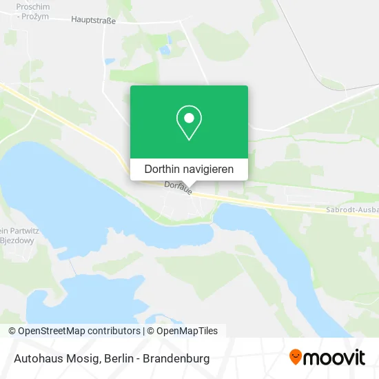 Autohaus Mosig Karte