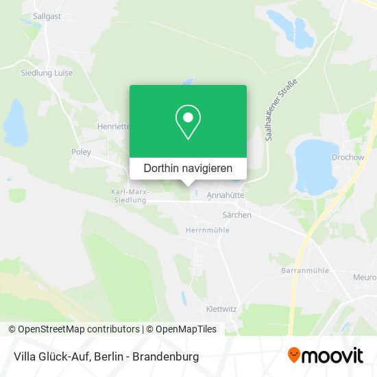Villa Glück-Auf Karte