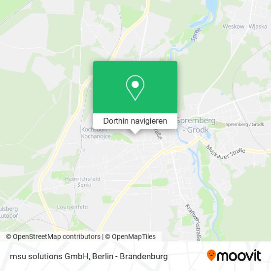 msu solutions GmbH Karte