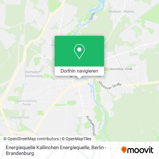 Energiequelle Kallinchen Energiequelle Karte
