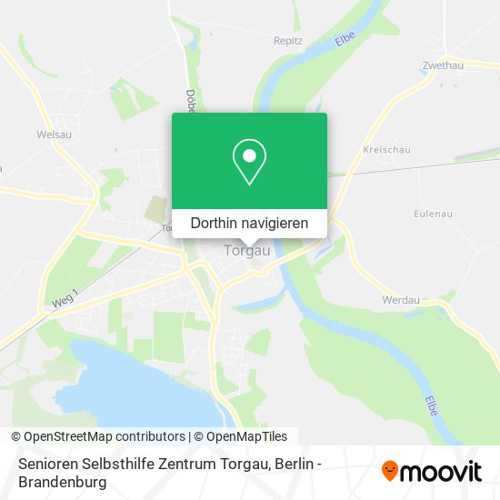 Senioren Selbsthilfe Zentrum Torgau Karte
