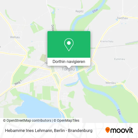 Hebamme Ines Lehmann Karte