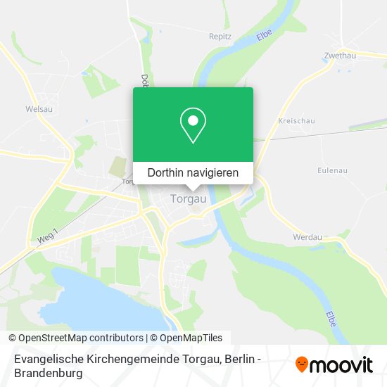 Evangelische Kirchengemeinde Torgau Karte