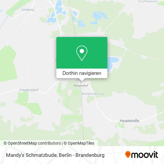 Mandy's Schmatzbude Karte