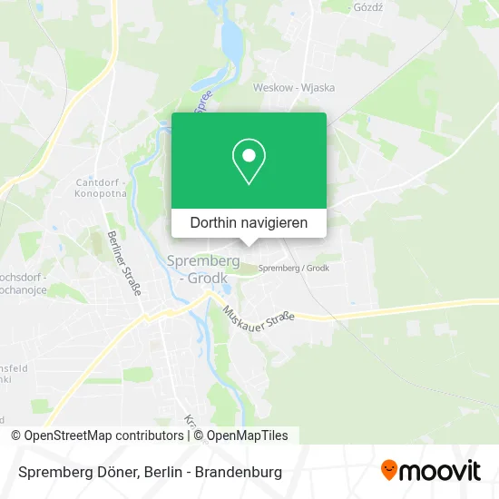 Spremberg Döner Karte