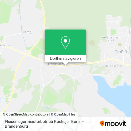 Fliesenlegermeisterbetrieb Kockejei Karte
