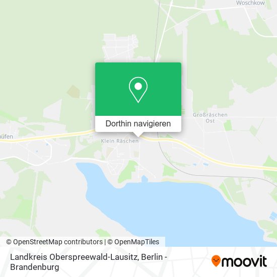 Landkreis Oberspreewald-Lausitz Karte