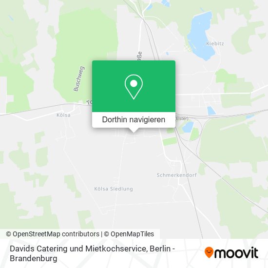 Davids Catering und Mietkochservice Karte