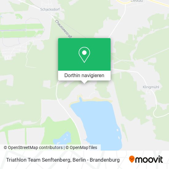 Triathlon Team Senftenberg Karte