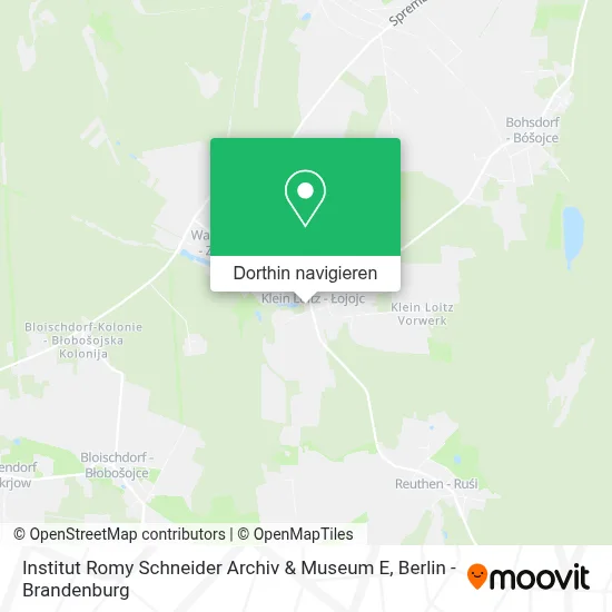 Institut Romy Schneider Archiv & Museum E Karte