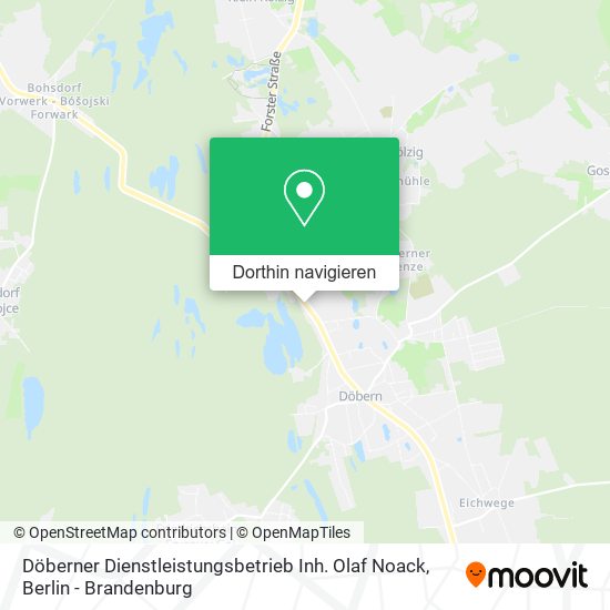 Döberner Dienstleistungsbetrieb Inh. Olaf Noack Karte