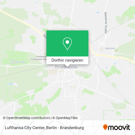 Lufthansa City Center Karte