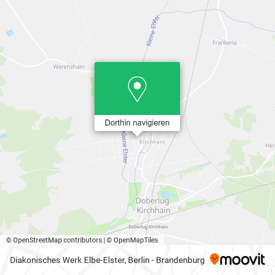 Diakonisches Werk Elbe-Elster Karte