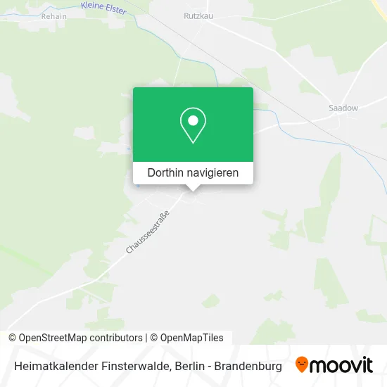 Heimatkalender Finsterwalde Karte