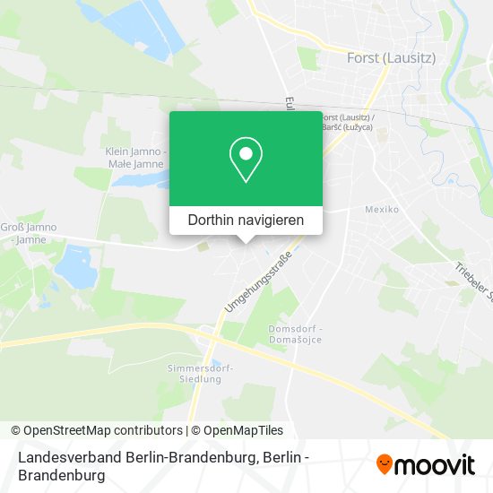 Landesverband Berlin-Brandenburg Karte