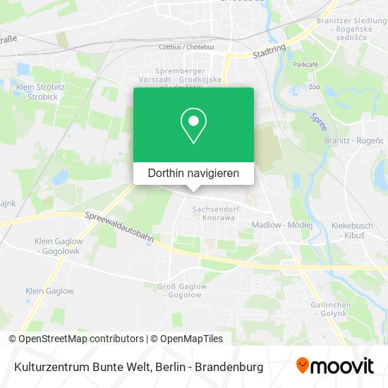 Kulturzentrum Bunte Welt Karte