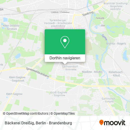 Bäckerei Dreißig Karte