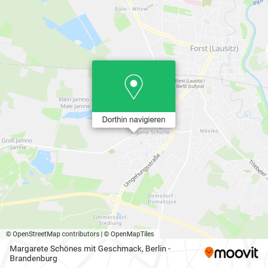 Margarete Schönes mit Geschmack Karte