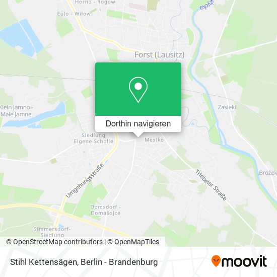 Stihl Kettensägen Karte