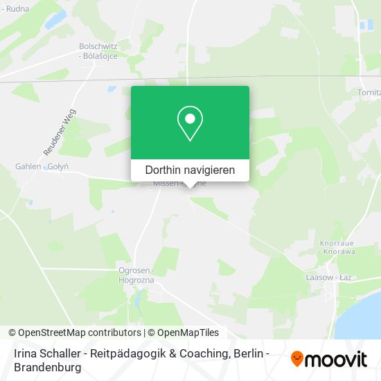 Irina Schaller - Reitpädagogik & Coaching Karte