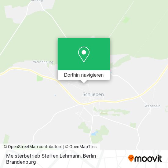 Meisterbetrieb Steffen Lehmann Karte