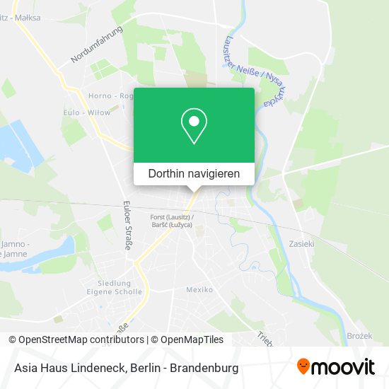 Asia Haus Lindeneck Karte