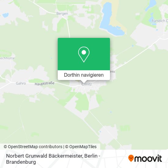 Norbert Grunwald Bäckermeister Karte