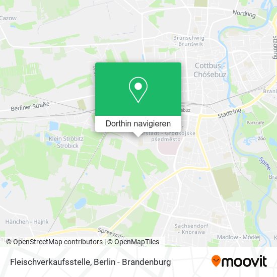 Fleischverkaufsstelle Karte
