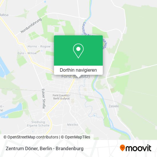 Zentrum Döner Karte