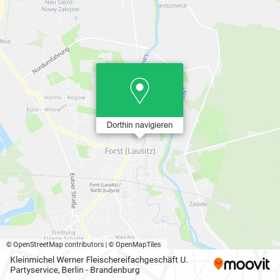 Kleinmichel Werner Fleischereifachgeschäft U. Partyservice Karte