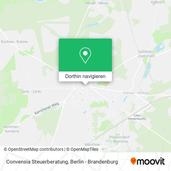 Convensia Steuerberatung Karte