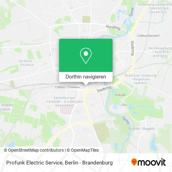Profunk Electric Service Karte