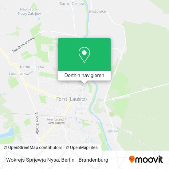 Wokrejs Sprjewja Nysa Karte