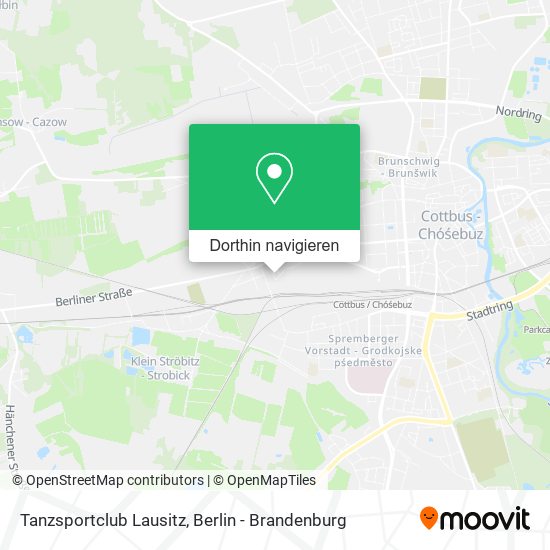 Tanzsportclub Lausitz Karte