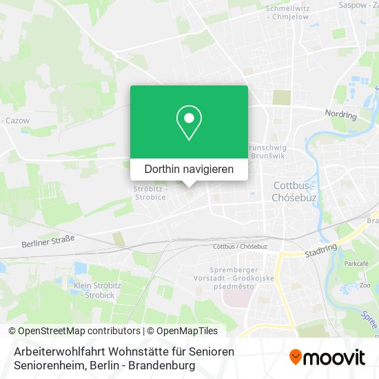 Arbeiterwohlfahrt Wohnstätte für Senioren Seniorenheim Karte