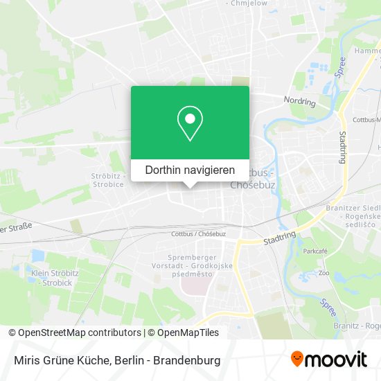 Miris Grüne Küche Karte