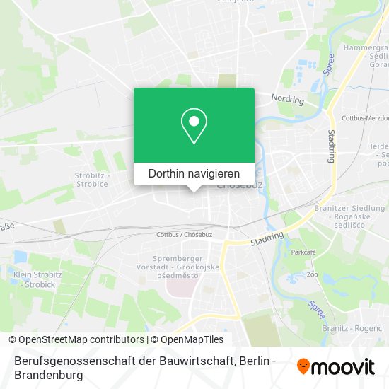 Berufsgenossenschaft der Bauwirtschaft Karte