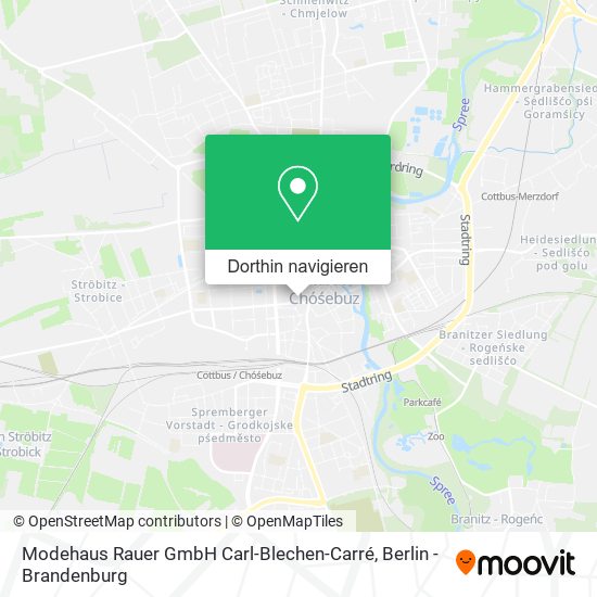 Modehaus Rauer GmbH Carl-Blechen-Carré Karte