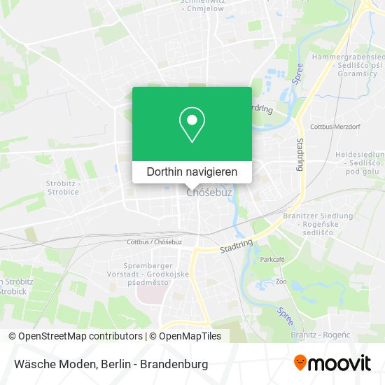 Wäsche Moden Karte