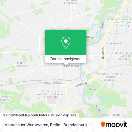 Vetschauer Wurstwaren Karte