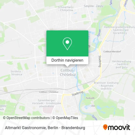 Altmarkt Gastronomie Karte