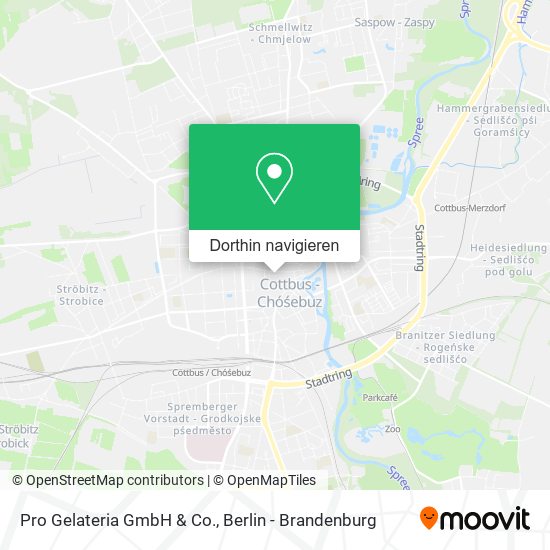 Pro Gelateria GmbH & Co. Karte