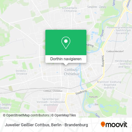 Juwelier Geißler Cottbus Karte