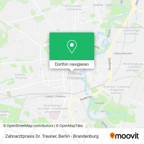 Zahnarztpraxis Dr. Treuner Karte