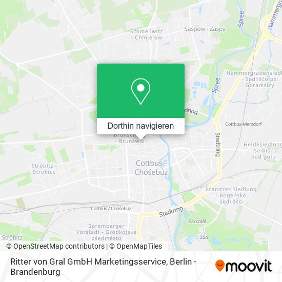 Ritter von Gral GmbH Marketingsservice Karte